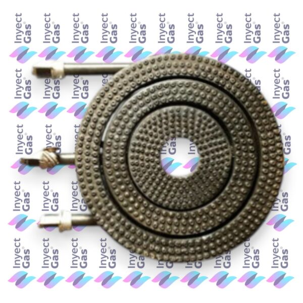 G 1038 QUEMADORES DE FUNDICION DE HIERRO INDUSTRIAL Nº 60 60.000 CAL Ø 48 CM 3 AROS