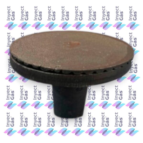 G 1097 QUEMADORES DE FUNDICION DE HIERRO INDUSTRIAL VERTICAL Nº 3 Ø 12,5 CM CON CAÑO DE CHAPA