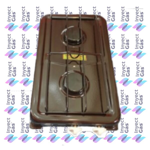 AV 1004 ANAFE GAS 2 HORNALLAS FRONTAL ENLOZADO CONOMETAL