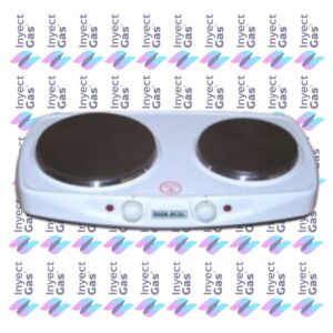 AV 1014 ANAFE ELECTRICO 2 HORNALLAS 2250W BLANCO BRAM-METAL