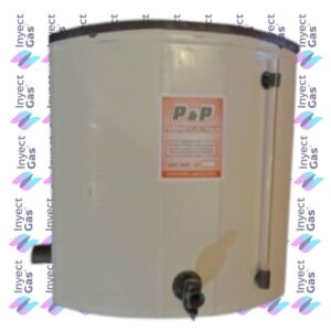 AV 1020 CALEFON PVC TAPA GRANDE CON RESISTENCIA ALUMINIO