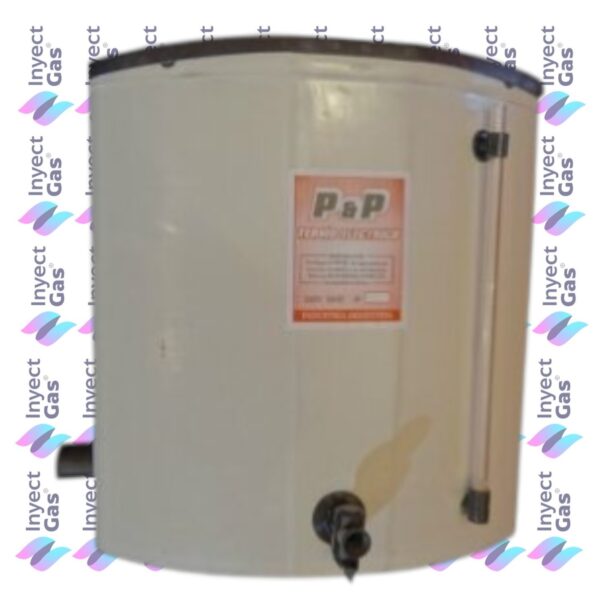 AV 1020 CALEFON PVC TAPA GRANDE CON RESISTENCIA ALUMINIO