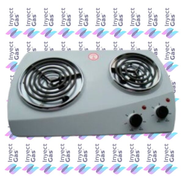 AV 1065 ANAFE ELECTRICO 2 HORNALLAS 1500W CON TERMOSTATO CALIDAD SUPERIOR FOCO