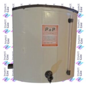 AV 1070 CALEFON PVC TAPA GRANDE CON RESISTENCIA BRONCE