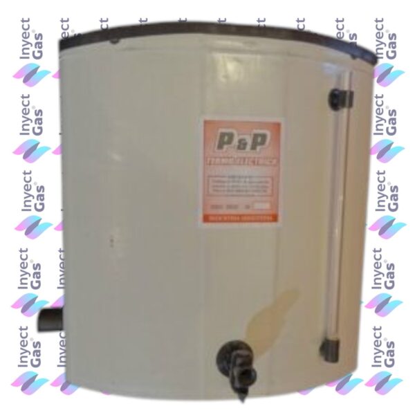 AV 1070 CALEFON PVC TAPA GRANDE CON RESISTENCIA BRONCE