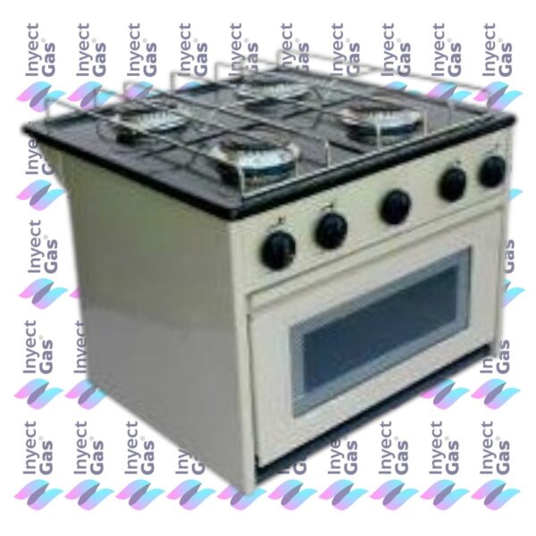 AV 2305 HORNO GAS 4 HORNALLAS MECHERO ALUMINIO CONOMETAL