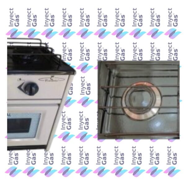 AV 2306 HORNO GAS 2 HORNALLAS MECHERO ALUMINIO CONOMETAL