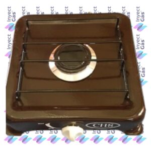AV 2322 ANAFE GAS 1 HORNALLA ENLOZADO C/MECHERO ALUMINIO CONOMETAL