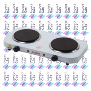 AV 2326 ANAFE ELECTRICO 2 HORNALLAS BLANCO BROGAS