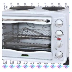 AV 2362 HORNO ELECTRICO 2 HORNALLAS 35 LTS BLANCO BRAM-METAL