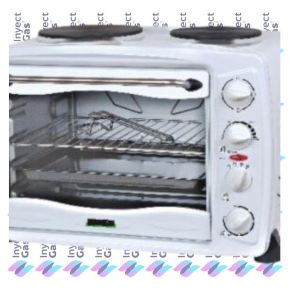 AV 2362 HORNO ELECTRICO 2 HORNALLAS 35 LTS BLANCO BRAM-METAL
