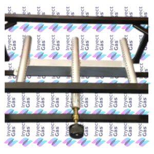 AV 2368 ANAFE PARA PLANCHETA DE 50 CM X 30 CM PITANDO EPOXI (3 VELAS)