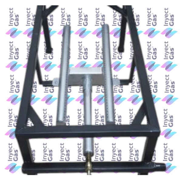 AV 2371 ANAFE PARA PLANCHETA DE 50 CM X 30 CM PITANDO EPOXI FRONTAL (2 VELAS)