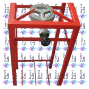 AV 2385 ANAFE 1 HORNALLA 10.000 CAL CAÑO ROJO (ALTO 80 CM) FOCO