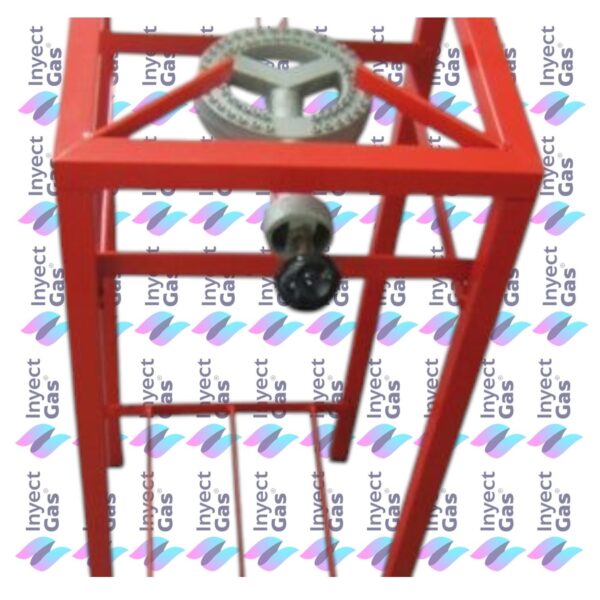 AV 2385 ANAFE 1 HORNALLA 10.000 CAL CAÑO ROJO (ALTO 80 CM) FOCO