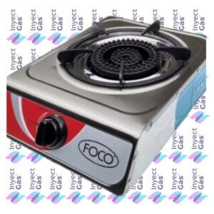 AV 2387 ANAFE 1 HORNALLA ACERO INOXIDABLE CON ENCENDIDO FOCO
