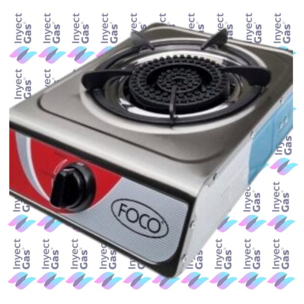 AV 2387 ANAFE 1 HORNALLA ACERO INOXIDABLE CON ENCENDIDO FOCO