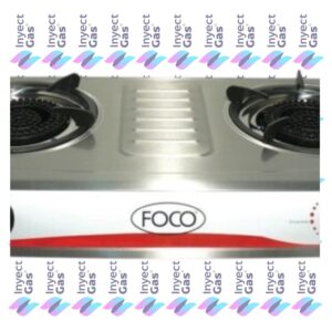 AV 2388 ANAFE 2 HORNALLAS ACERO INOXIDABLE CON ENCENDIDO FOCO