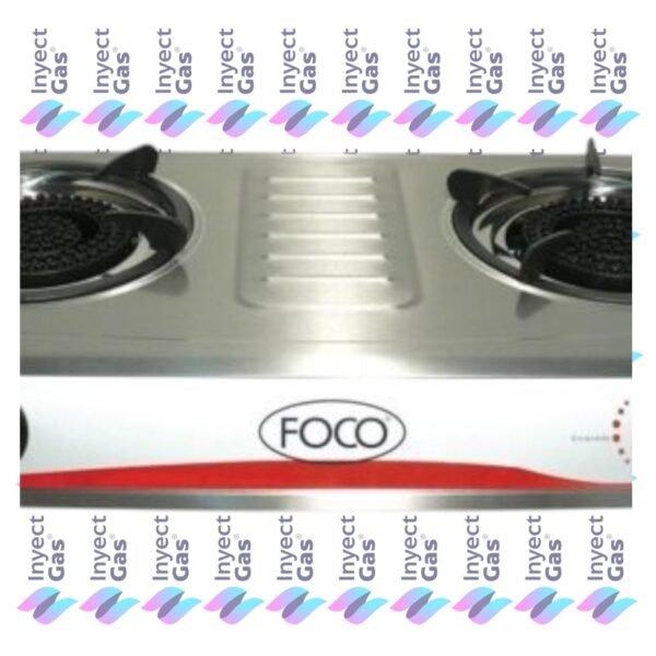 AV 2388 ANAFE 2 HORNALLAS ACERO INOXIDABLE CON ENCENDIDO FOCO