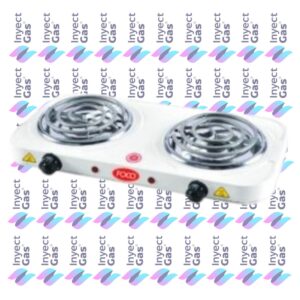 AV 2408 ANAFE ELECTRICO 2 HORNALLAS 1500W CON TERMOSTATO FOCO
