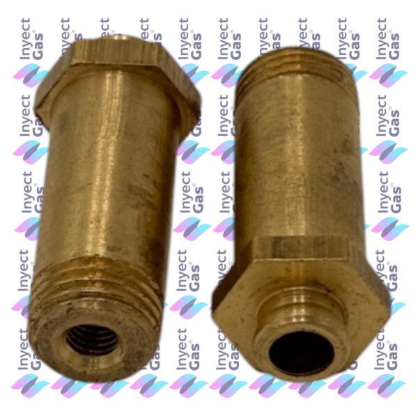 BG 2004 BRONCERIA PARA GAS 10 KG MACHO IZQUIERDO - 3/8 MACHO IZQUIERDO
