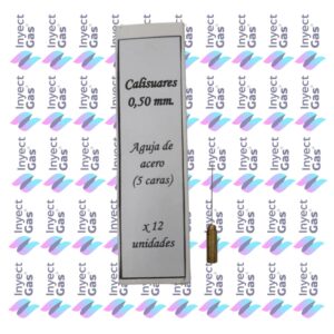 C 1331 CALISUAR LARGO DE 5 CARAS CAJA 0,50 MM 12 UNIDADES
