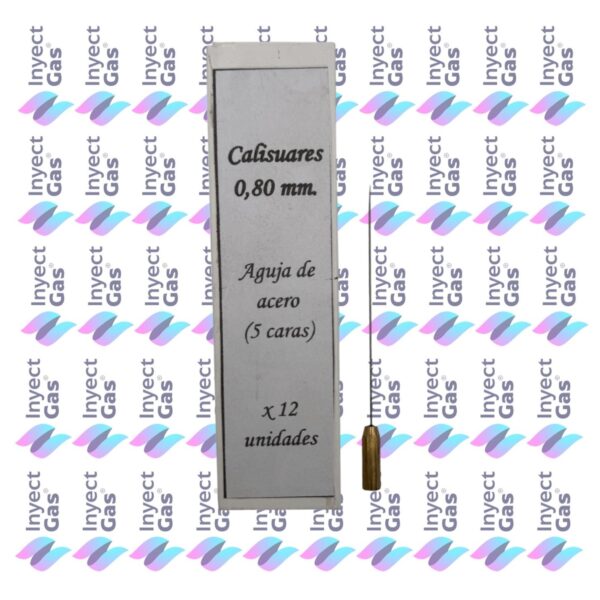 C 1333 Calisuar Largo de 5 Caras CAJA 0,80 mm 12 UNIDADES