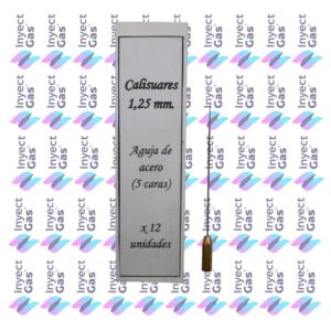 C 1335 Calisuar Largo de 5 Caras CAJA 1,25 mm 12 UNIDADES