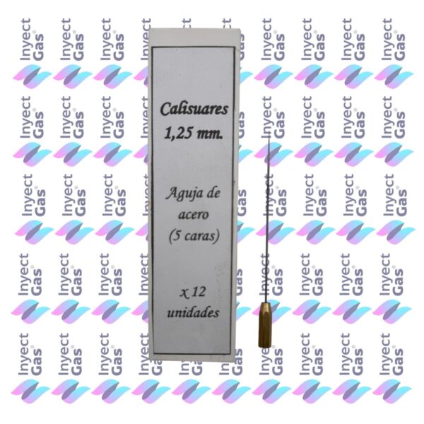 C 1335 CALISUAR LARGO DE 5 CARAS CAJA 1,25 MM 12 UNIDADES