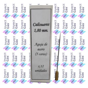 C 1337 Calisuar Largo de 5 Caras CAJA 1,80 mm 12 UNIDADES