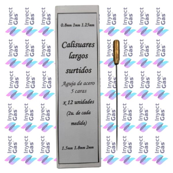 C 1339 CALISUAR LARGO DE 5 CARAS CAJA SURTIDO 12 UNIDADES