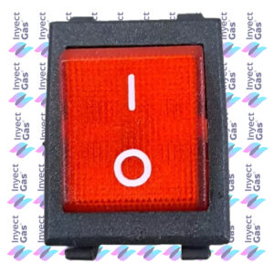 ES83 INTERRUPTOR C/NEON ROJO Y DOBLE CONTACTO PLANO