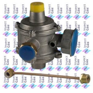 AV 2441 REGULADORES PARA GAS NATURAL APROBADOS 6 MTS³/HORA CANPLAST PLB6 CON FLEXIBLE