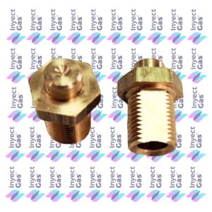 IC1418 INYECTORES PARA CALEFACTOR SANSUR QUEMADOR ROSCA 1/8 FRESADA GAS ENVASADO
