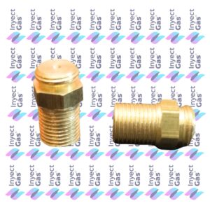IC1422 INYECTORES PARA CALEFACTOR LONGVIE PILOTO ANALIZADOR M/ACTUAL 1/8 MACHO x 1/8 MACHO GAS ENVASADO