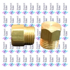 ICA1214 INYECTORES PARA CALEFON ORBIS BOTONERA MODERNO QUEMADOR GAS ENVASADO