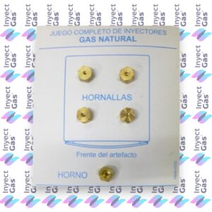 OR1005 KIT INYECTORES GN SABAF AG DIAM 1.10-1.24-0.72-1.50 COCINAS GAS