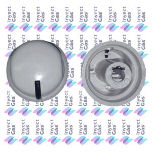 OR1068 PERILLA HORNALLA BLANCA INSERTO GRIS ORBIS PLANA S2 COCINAS GAS