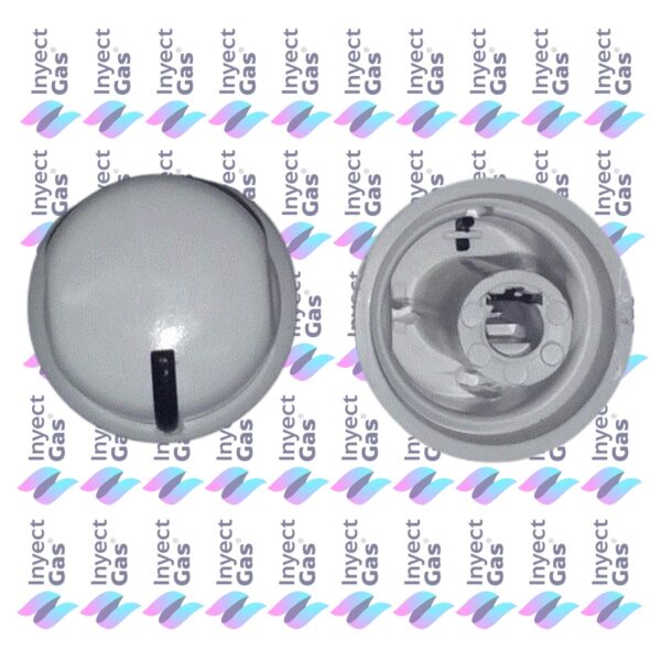 OR1068 PERILLA HORNALLA BLANCA INSERTO GRIS ORBIS PLANA S2 COCINAS GAS