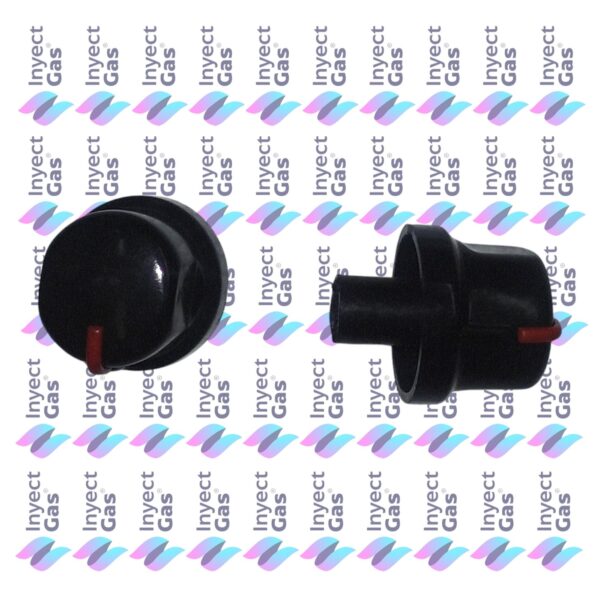 OR1086 PERILLA HORNO GRIS INSERTO ROJO PLANA INOX S2 COCINAS GAS