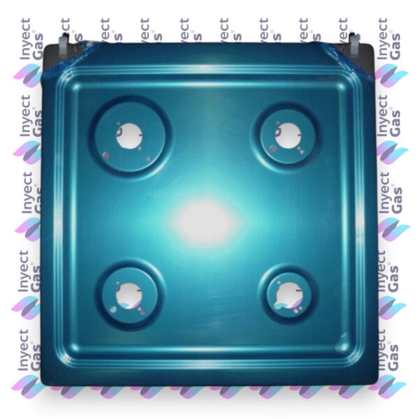 OR1109 PLANCHA 858AC2 CVSH PLANA 55 INOX QUEM. EITAR INCLINADOS COCINAS GAS