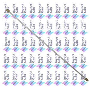 OR114 CAÑO CONEXION QUEMADOR HORNALLA TRASERA M-M 550+11 MM ANAFE GAS