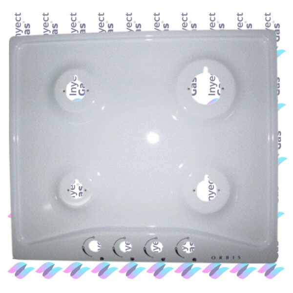 OR136 PLANCHA 714010 ANAFE 4HORNALLAS BCO ANAFE GAS