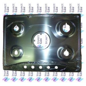 OR139 PLANCHA 715510 ANAFE 5 HORNALLAS INOX ANAFE GAS