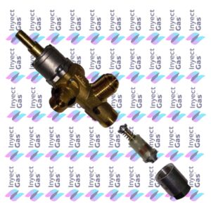 OR1694 VALVULA ESTUFA 437/463 GN VASTAGO CORTO PTO NEGRO COPRECI ESTUFAS