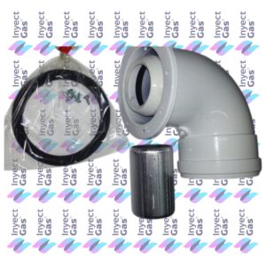 OR246 CURVA 90° CALDERA MIXTA TIRAJE FORZADO CALDERAS