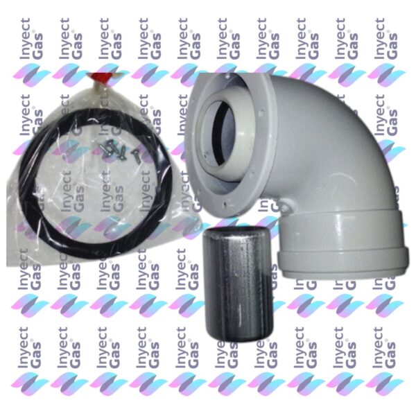OR246 CURVA 90° CALDERA MIXTA TIRAJE FORZADO CALDERAS