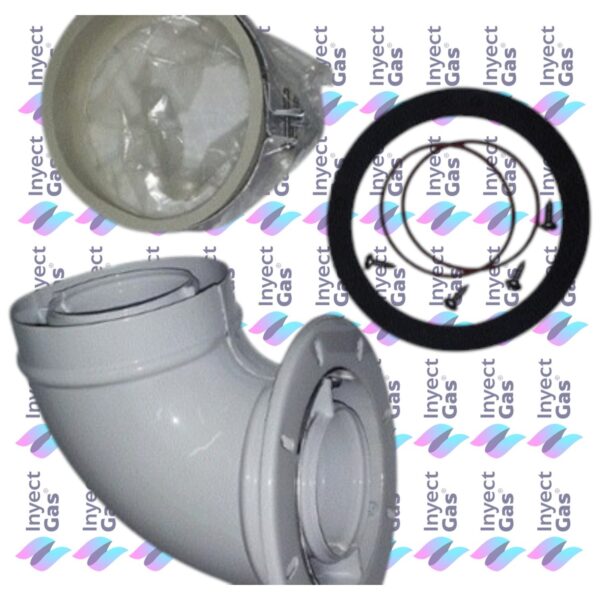 OR247 CURVA 90° CALDERA MIXTA TIRAJE FORZADO CALDERAS