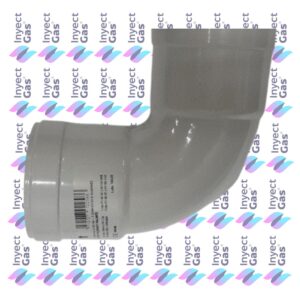 OR542 CURVA 90° TIRAJE CALEFON FORZADO 315FDO CALEFONES