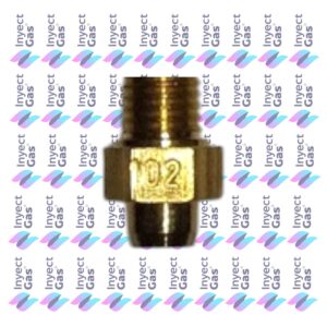 OR597 INYECTOR QUEMADOR CALEFON TB GN Ø1.02 CALEFONES
